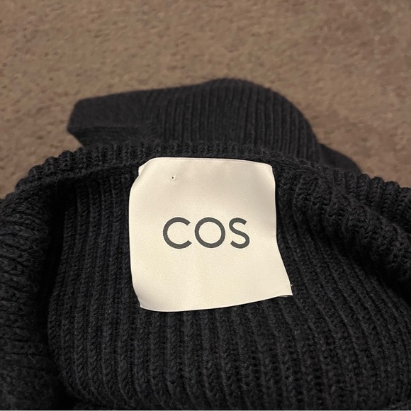 Cos Wool Blend Button Down Sweater Bib - Picture 7 of 7